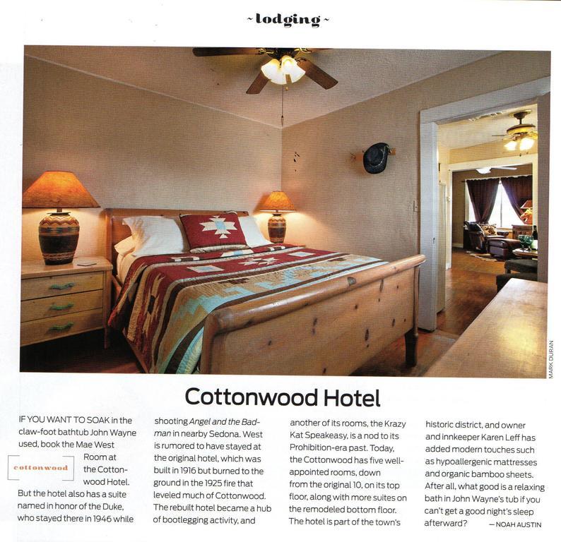 Cottonwood Hotel 外观 照片
